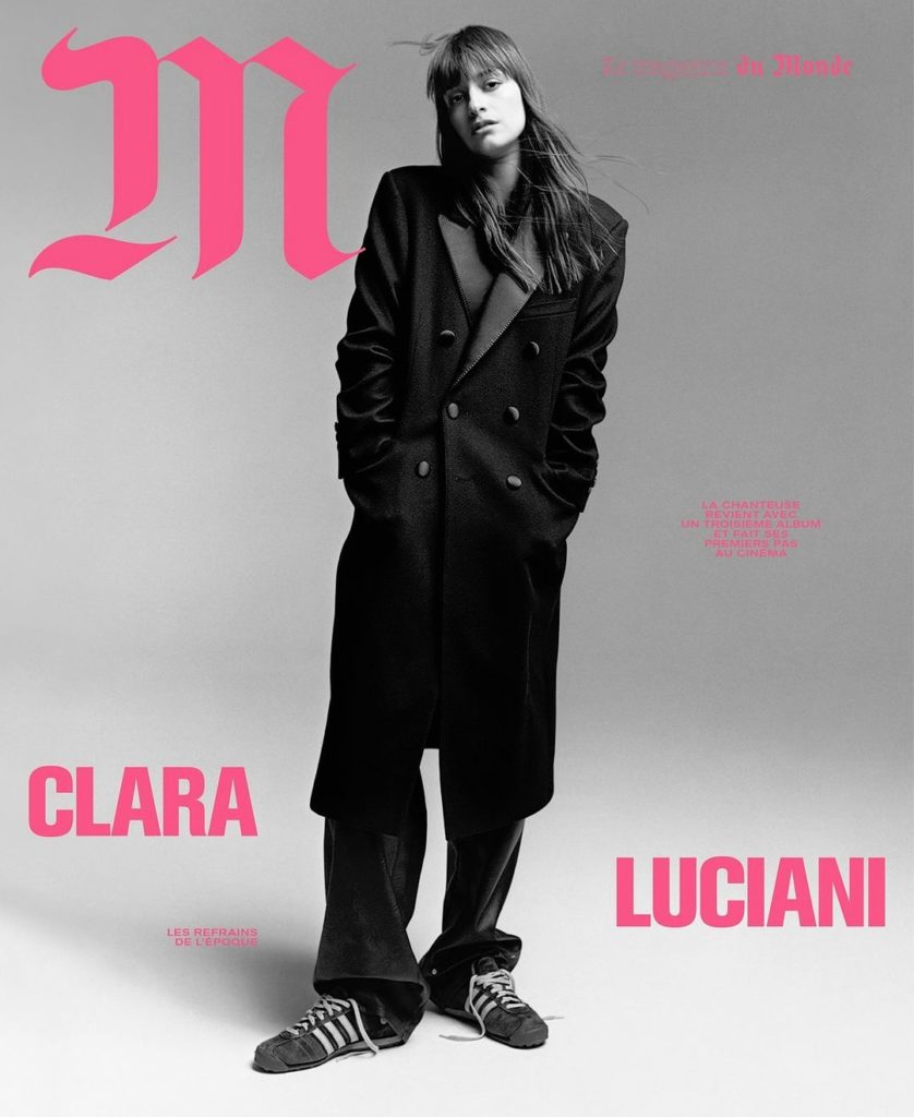 AF M magazine w: Clara Luciani by Kyle Weeks